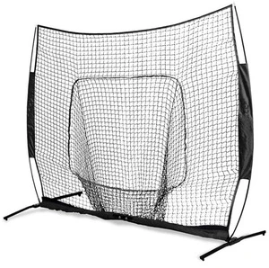 7&#39;*7&#39; Baseball Softball Practice Net Batting Training Net wth Carrying Bag