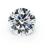 8 Hearts and 8 Arrows Artificial CZ Stone Round White Synthetic Cubic Zircon Loose Gemstone
