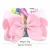 Import 8 Inch JOJO Solid Color Hair Bows With Rhinestone Hair Clips Children Hairgrips for Baby Girls Hair Accessories from China