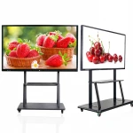 86 inch Business Meeting Presentation interactive LED touch screen monitor white board