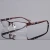 Import 8850 Half Rim Alloy Front Rim Flexible Plastic TR-90 Temple Legs Optical Eyeglasses Frame for Men and Women Eyewear from China