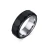 Import 8MM Geometric Inner Ball Hexagonal Tungsten Ring Black from China