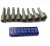 Import 8pcs magnetic nut driver set 1/4x45mm bits socket set drill bits adapter hex power tools 6-13mm from China