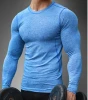 95% cotton 5% spandex mens gym dry fit muscle shark compression t shirt