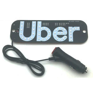 99 Taxi U ber Grab light Led Car Windscreen Cab indicator USB Windshield Taxi Top Light box Sign U ber beacon