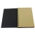 Import A4/A5 Brown Kraft Paper Hardcover Spiral Exercise Notebook from China