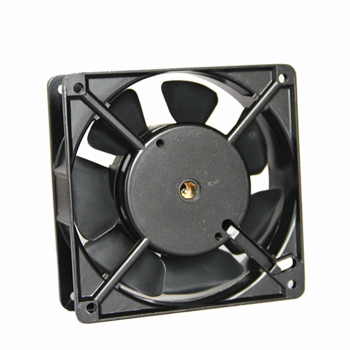 AC axial flow fan 110/120V industrial fan 120X120X38mm with metal frame impeller fan
