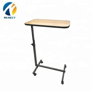 AC-BT005 health medical equipments cheap hospital bed dining laptop table for patient use