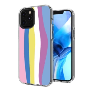 Accessories 2 in 1 Protective Strong 3D Effect Mix Color Cell Phone Cases for Iphone 11 12 Pro Max