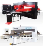 Accurl Siemens Electrical CNC Punch Press Machine / Sheet Metal Turret Punch MAX-T-30T