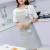 Import Adjustable Cotton Linen Kitchen Apron Sleeved Apron For Women Chef Apron from China