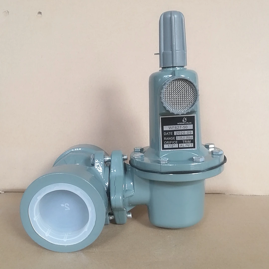 Adjustable natural gas pressure regulator 627 type nitrogen pressure regulator WF627-50
