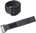 Adjustable plastic Hook and Loop Cable Ties with Buckle