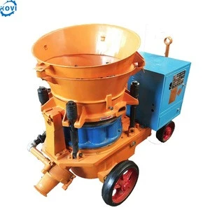 Air compressor Industrial Small Wet Dry gunite shotcrete machine for sale price