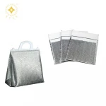 Aluminum Foil Cooler Bag Thermal Bag for Fruit Chocolate Frozen Food Delivery