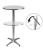 Import Aluminum Folding Height Cocktail Bar Table from China