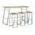 Import Amazon hot sale Garden Furniture Outdoor Cheap Restaurant Tables Chairs Dinning Table Set from China from China