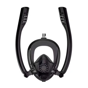 Amazon hot sale Upgraded Full Face Snorkel Mask Anti-Fogging Scuba Diving Mask with Double Tube child swimming &amp;diving  mask