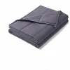Amazon wholesale super warm high quality beads hemp linen weighted blanket for hot adult