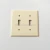 Import american style 2 gang PC material  toggle switch cover,  wall plate from China