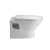 Import ANBI China Manufacturer Bathroom Commode Ceramic Wc P Trap Wall Mount Huang Back To Wall CE Toilet Bowl from China