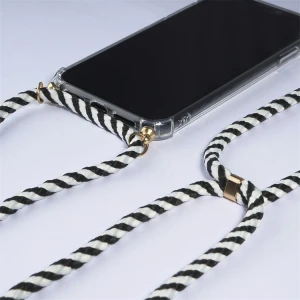 Anti-Shock Adjustable Cell Phone Case With Hole the Lanyard Necklace Smartphone Phone Cover For Samsung A20 A30 A50 A70