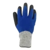 Anti Slip Acrylic Knitted Dipped Latex Rubber Coated Construction Garden Warm Winter Safety Thermal Work Gloves