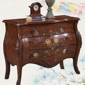 Antique house furniture living room cabinet for Apartment and Home decoration