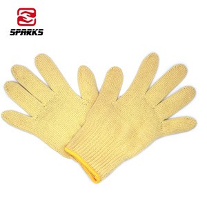 Aramid cut resistant gloves working hand protection wear resistant suitable for rock climbing and other outdoor sports