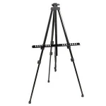 Art Supply Portable Folding Aluminum Tripod Easel Stand Artist Painting White