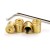 Import Auto Universal titanium color Anti - theft Stainless steel valve stem cap from China
