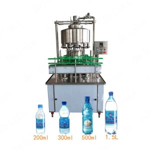Automatic 12 Heads Plastic Bottle Beverage Juice Mineral Water Filling Machine Turkey