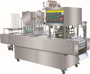 automatic ice cream cup packing filling machine/filling and sealing machine