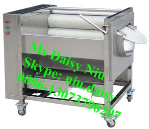 automatic root vegetable washer/ginger washing machine/carrot washing cleaning machine