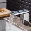 automatic touch sensor faucet sensor faucet waterfall outlet water square sensor faucet