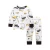 Import Baby 2 pieces sets baby Pure Cotton Underwear Infant T-shirt and pants on sale baby clothes set from China