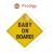 Import Baby on board car signs, baby in car sticker from China