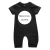 Import Baby rompers 2018 summer new INS models European and American childrens clothing letters short-sleeved boy baby clothes from China