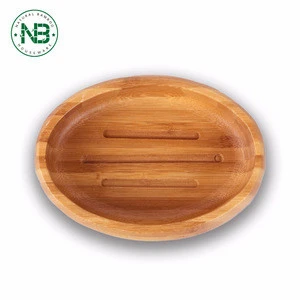 bamboo wholesale wooden soap dish holder with certificate