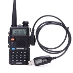 baofeng bf analog walkie Talkie K Port Driver CD Software data line two Way Radio USB Programming Cable For UV82 UV 5R 888s UV5R