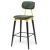 Import Bar Furniture for Sale 76cm Chair and Bar Design in Green Vinyl Seat Back Rest from China