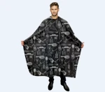 Barber cutting cape nylon material