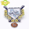 Baseball trade pins, soft enamel with epoxy, OEM are welcome