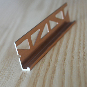 Buy Bathroom Aluminum Wall Edge Trim Ceramic Tile Trim Corner Edge from ...