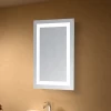 Bathroom mirror with led light