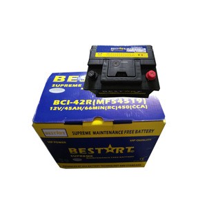 BCI Group 42R 12v 45ah 54519 Auto Battery For American Market