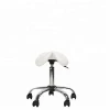 beauty french styling fancy salon furniture white hairdressing kids barber salon saddle chair without Backrest for office