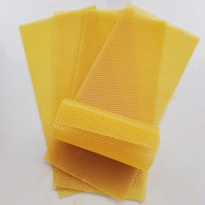 Bees Wax Foundation Sheet Without Wooden Frames Beeswax Comb for Beekeeping
