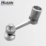Best Quality  Stainless Steel SS304/316 Glass Curtain Wall Spider With One  Long  Or  Short   Arm   250mm