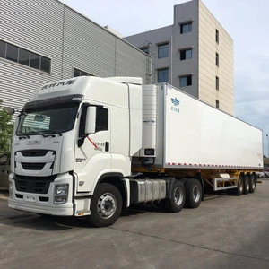 Best sale and good quality GIGA freezer truck with isuzu refrigerated truck japan for exporting